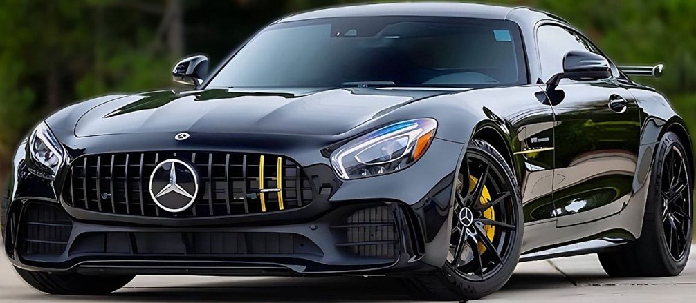 Coated performance car with a deep gloss finish